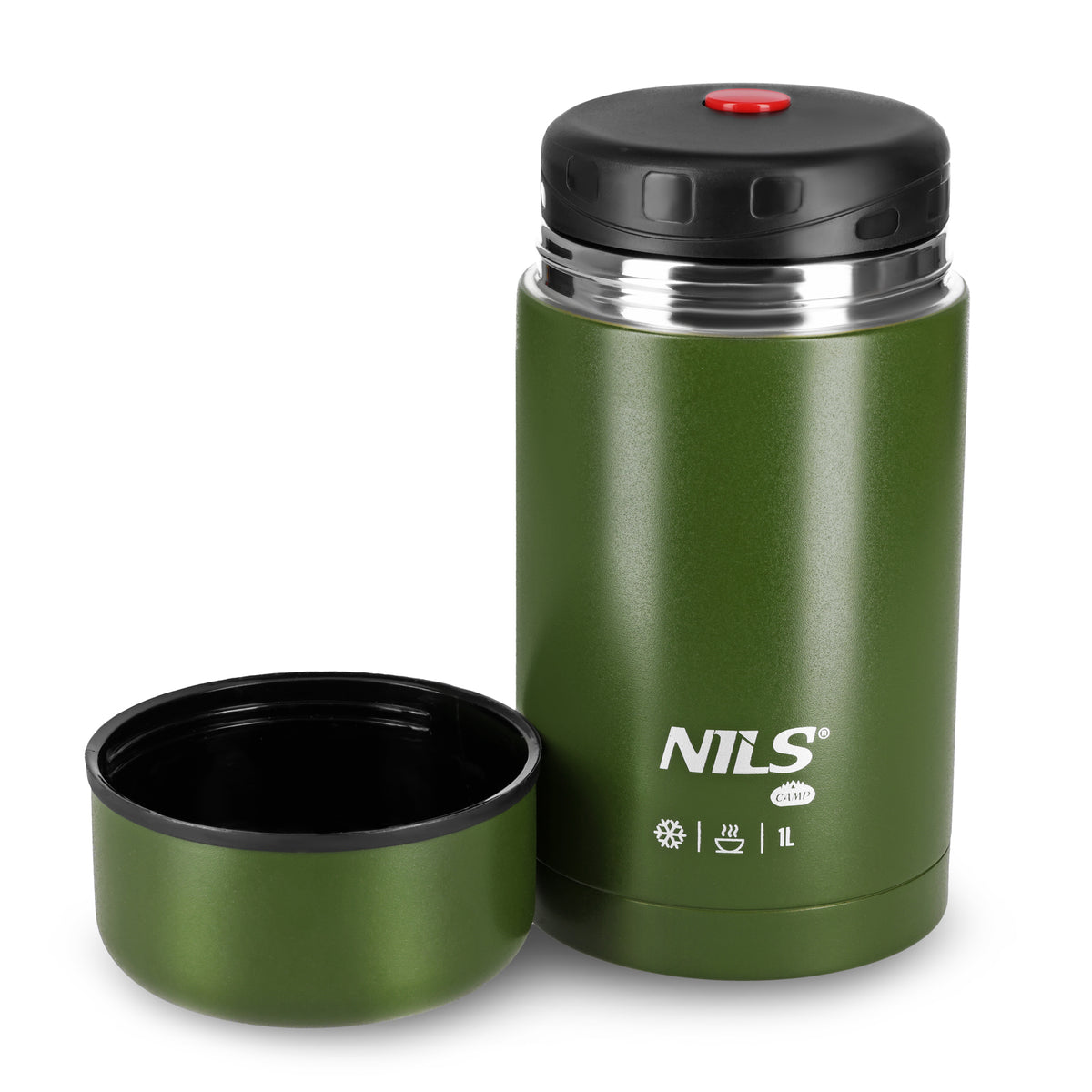 Termos obiadowy 1000ml zielony NC3802 Nils Camp