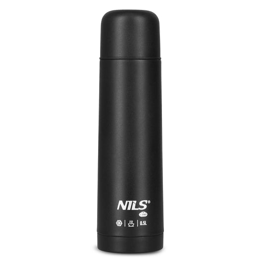 Termos turystyczny 500 ml czarny NC3803 Nils Camp