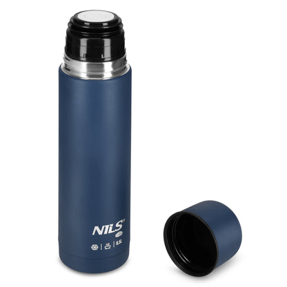 Termos turystyczny 500 ml niebieski NC3803 Nils Camp