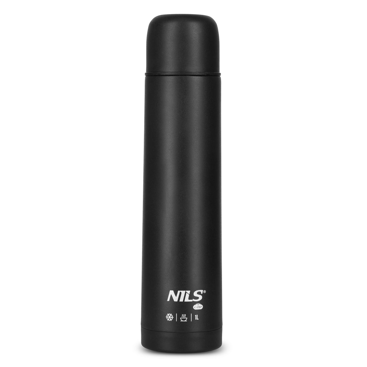 Termos turystyczny 1000 ml czarny NC3804 Nils Camp