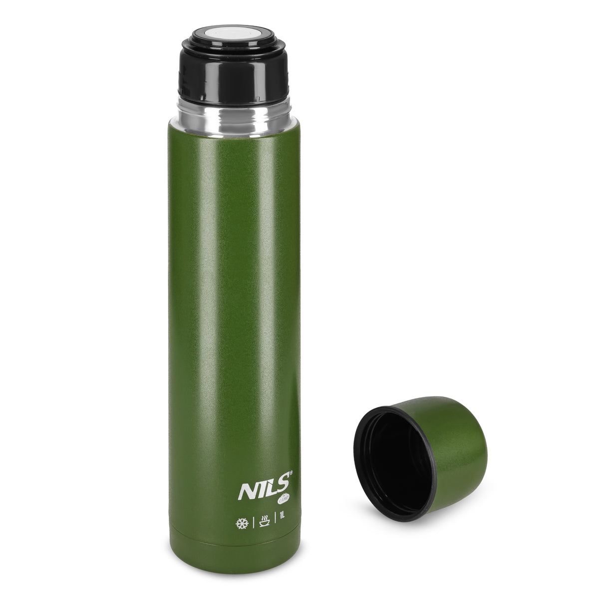 Termos turystyczny 1000 ml zielony NC3804 Nils Camp