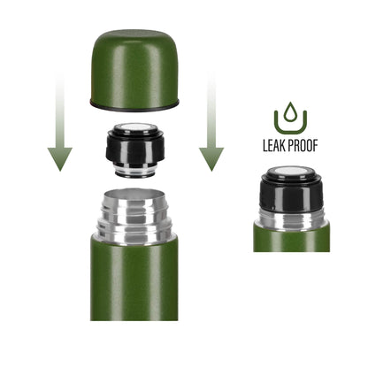Termos turystyczny 1000 ml zielony NC3804 Nils Camp