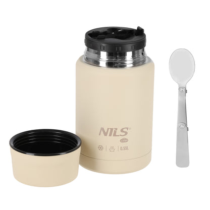 Termos obiadowy 550ml beżowy NC3807 Nils Camp