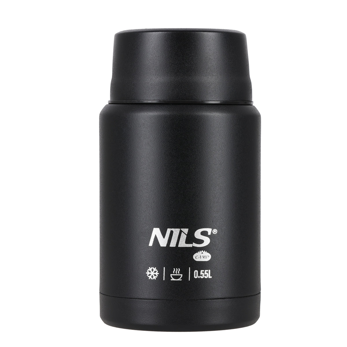 Termos obiadowy 550ml czarny NC3807 Nils Camp