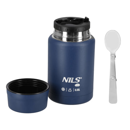 Termos obiadowy 550ml niebieski NC3807 Nils Camp