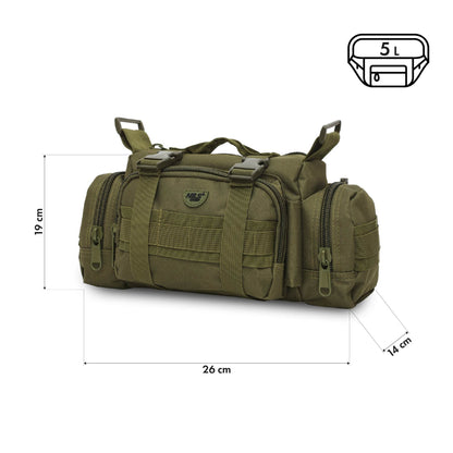 Torba biodrowa zielona xl NC3907 Nils Camp
