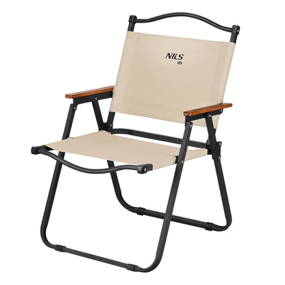 Krzesło składane beżowe NC4307 Nils Camp
