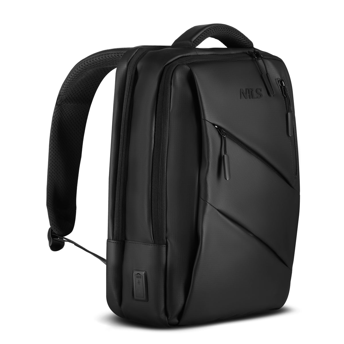 Plecak na laptop z usb czarny nils NC4502 Nils Camp