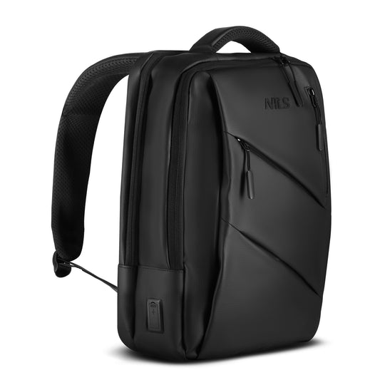 Plecak na laptop z usb czarny nils NC4502 Nils Camp