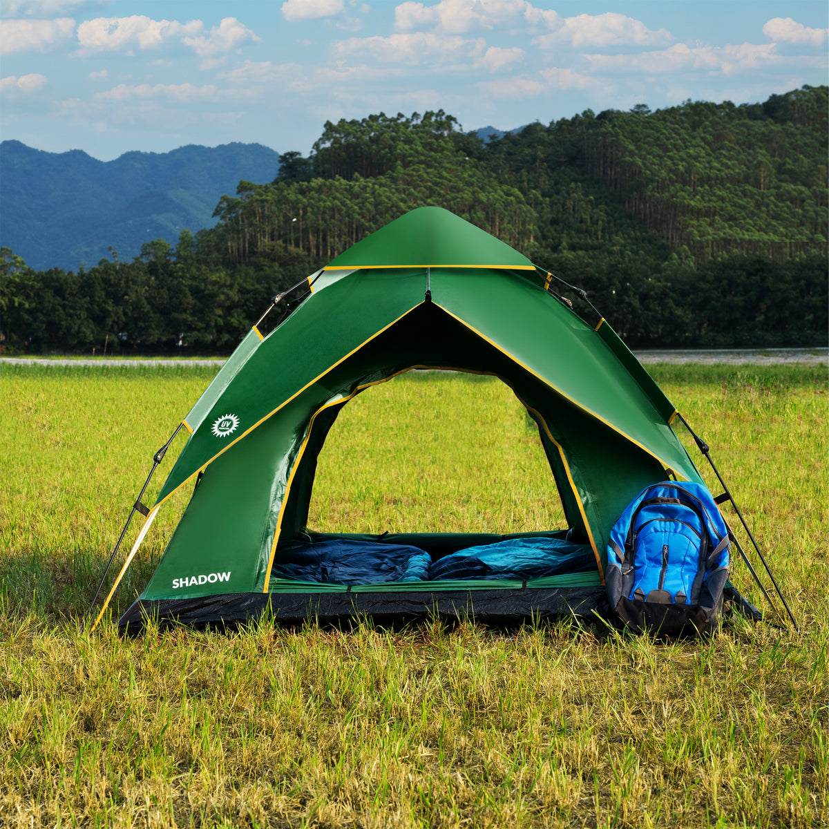 Zielony namiot shadow 2 NC4801 Nils Camp