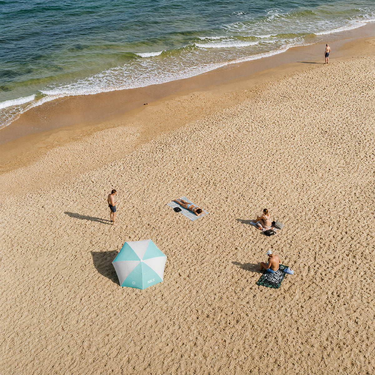 Parasol - parawan plażowy 2 w 1 NC4803 Nils