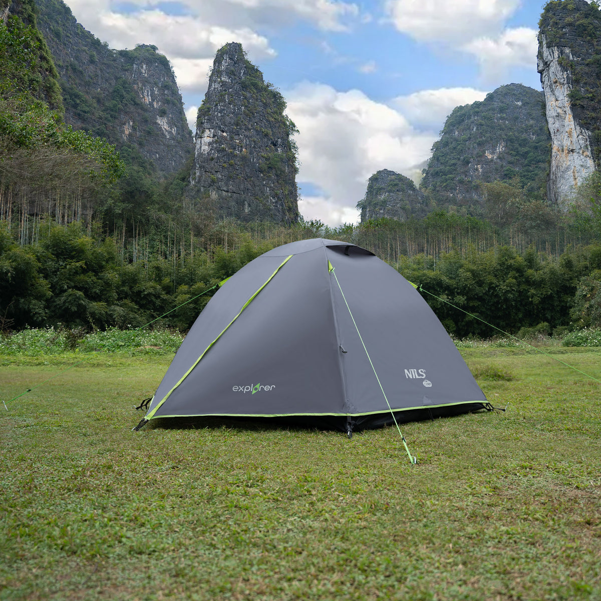 Namiot kempingowy szary explorer NC6004 Nils Camp