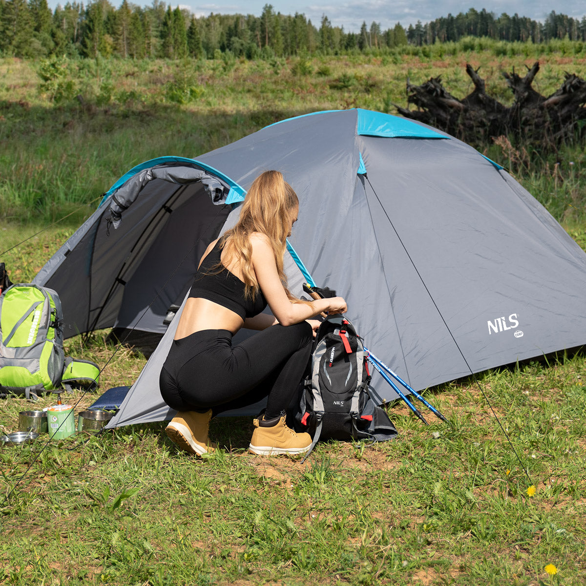 Namiot kempingowy rocker NC6013 Nils Camp