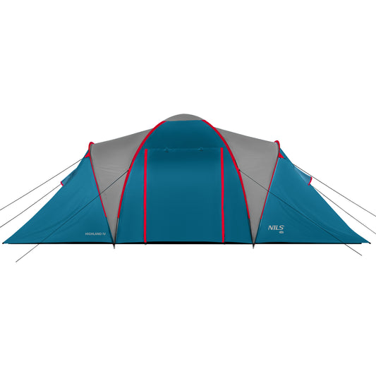 Namiot kempingowy niebieski-jasno szary highland iv NC6431 Nils Camp