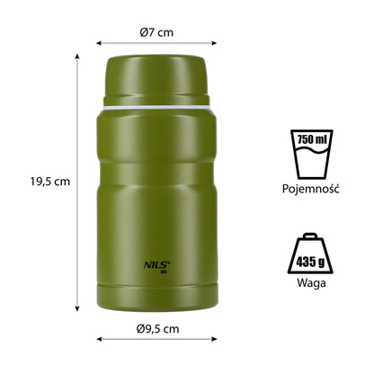 Termos zestaw 750ml NCT02 Nils Camp