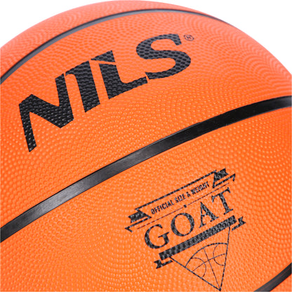 Piłka do koszykówki pomarańczowa goat 7 NPK272 Nils