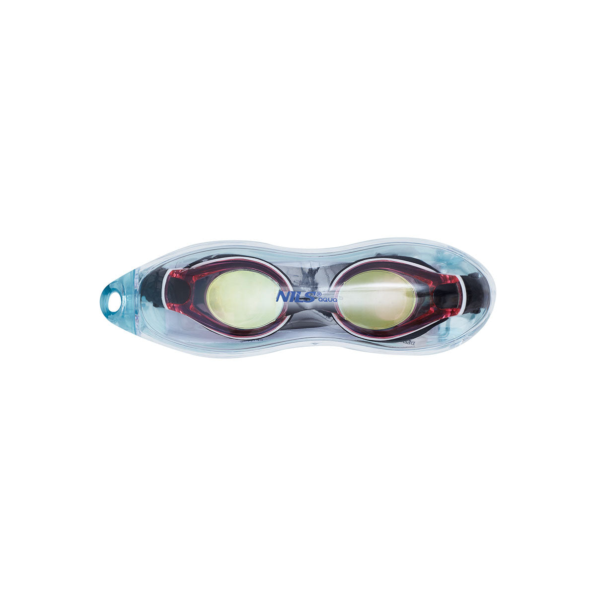 Czarny/ rainbow okularki NQG550MAF Nils Aqua