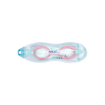 Miętowy/ różowy junior okularki NQG700AF Nils Aqua
