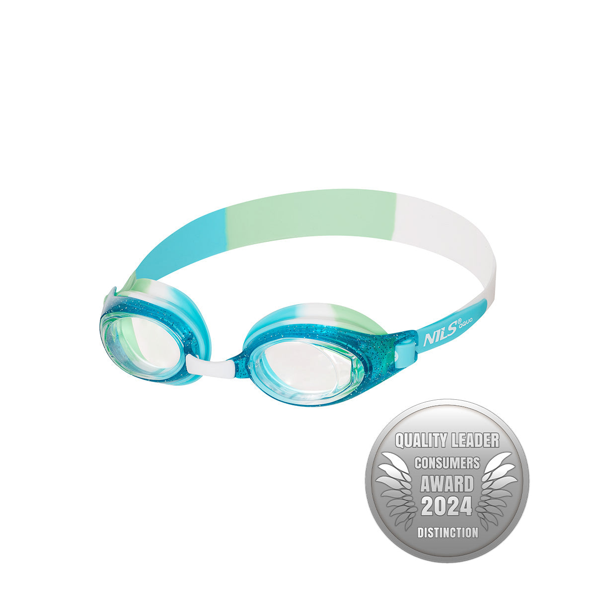 Niebieski junior okularki NQG870AF Nils Aqua
