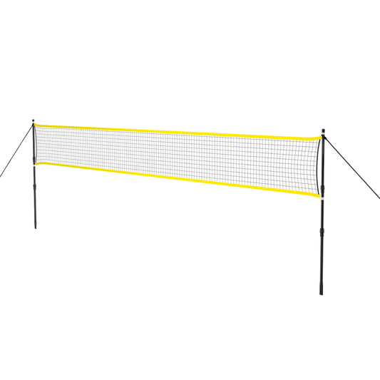 Siatka do badmintona słupki teleskopowe 600x60cm + pokrowiec pełny NT310 Nils