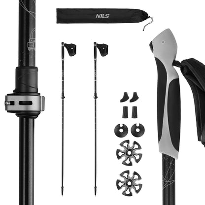 Kije nordic walking aluminium NW8612 Nils