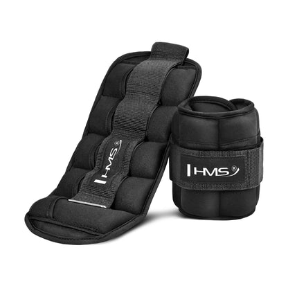 Obciążniki na kostki i nadgarstki regulowane 2 x 2.5kg ONK05 Hms