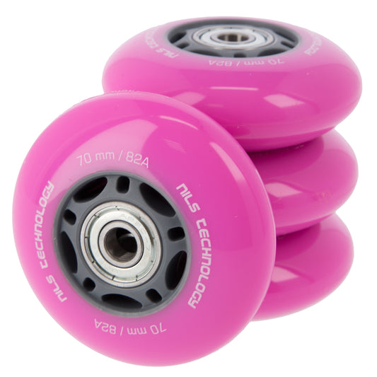 Pu 70x24 82a (4szt.) różowe + abec-7 (8szt.) zestaw Nils Extreme