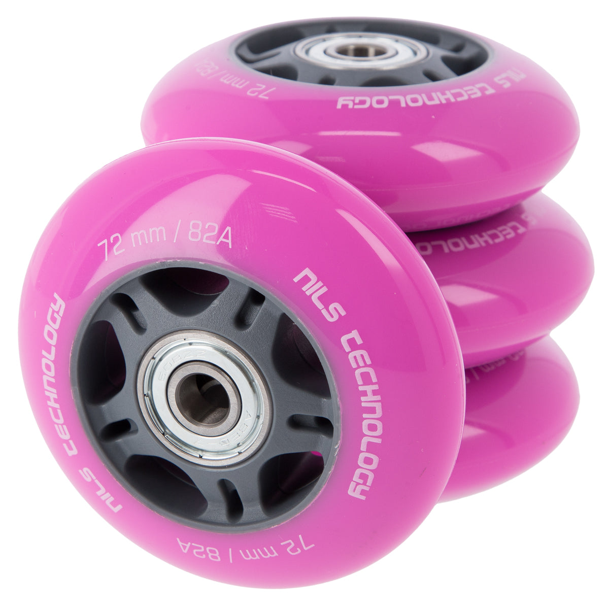 Pu 72x24 82a (4szt.) różowe + abec-7 (8szt.) zestaw Nils Extreme
