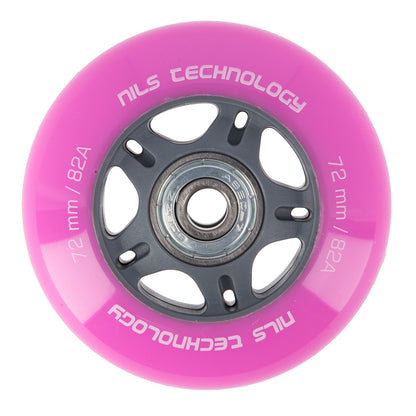 Pu 72x24 82a (4szt.) różowe + abec-7 (8szt.) zestaw Nils Extreme