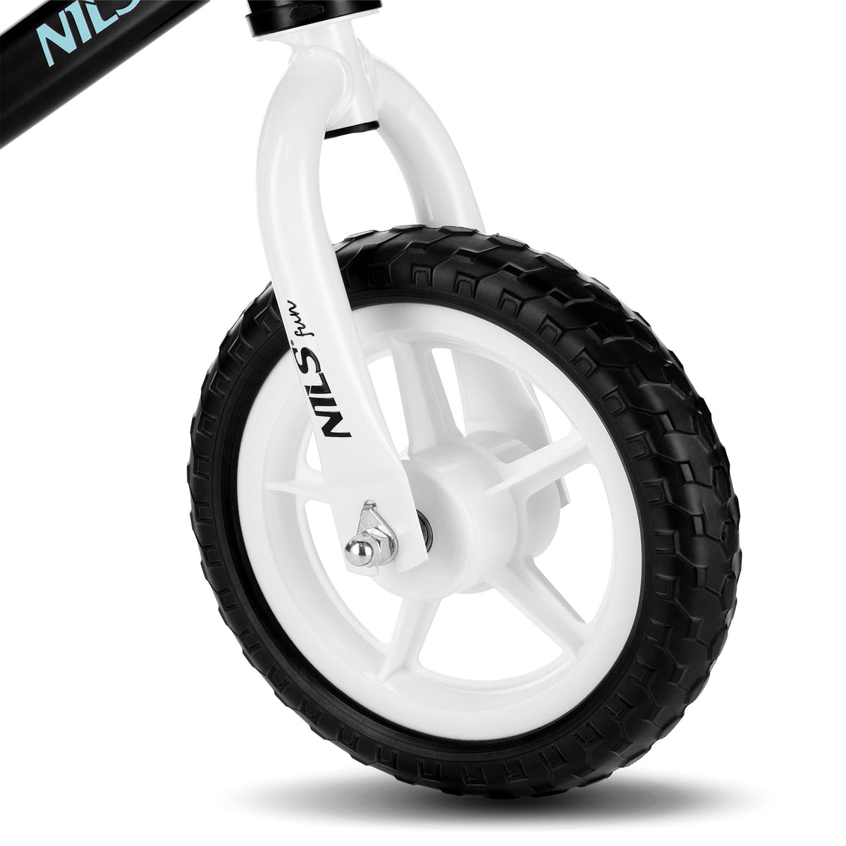 Rowerek biegowy czarny koła 10'' RB134 Nils Fun