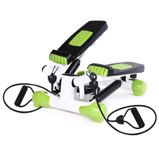 Zielony stepper skośny z linkami S3033 Hms