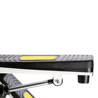 Żółty stepper skośny z linkami S3033 Hms