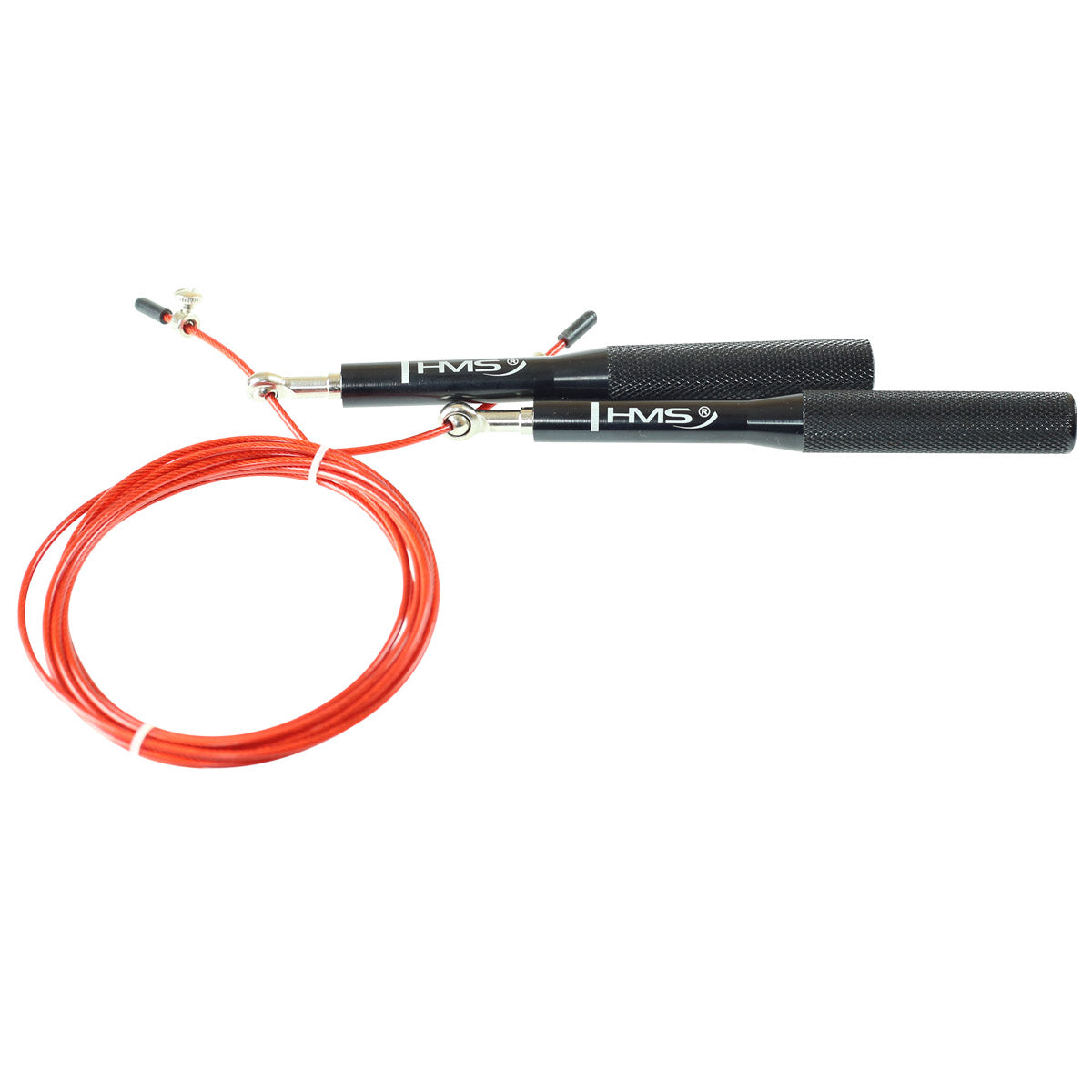Red/black aluminiowa szybka skakanka SK52 Hms