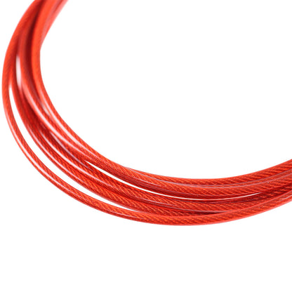 Red/black aluminiowa szybka skakanka SK52 Hms