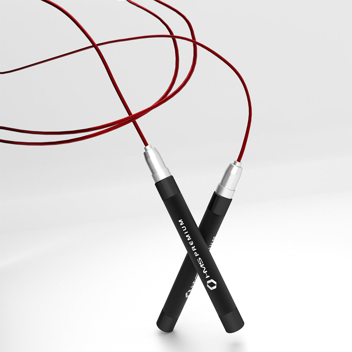 Black/red szybka skakanka SK60 Hms Premium