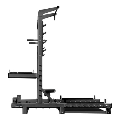 Stojak multifunkcyjny z platformą do podnoszenia ciężarów i hip thrust commercial SMP01 Hms