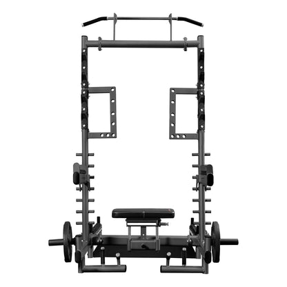 Stojak multifunkcyjny z platformą do podnoszenia ciężarów i hip thrust commercial SMP01 Hms