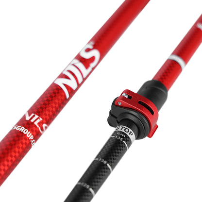 Red kije trekkingowe aluminiowe TK8601 Nils