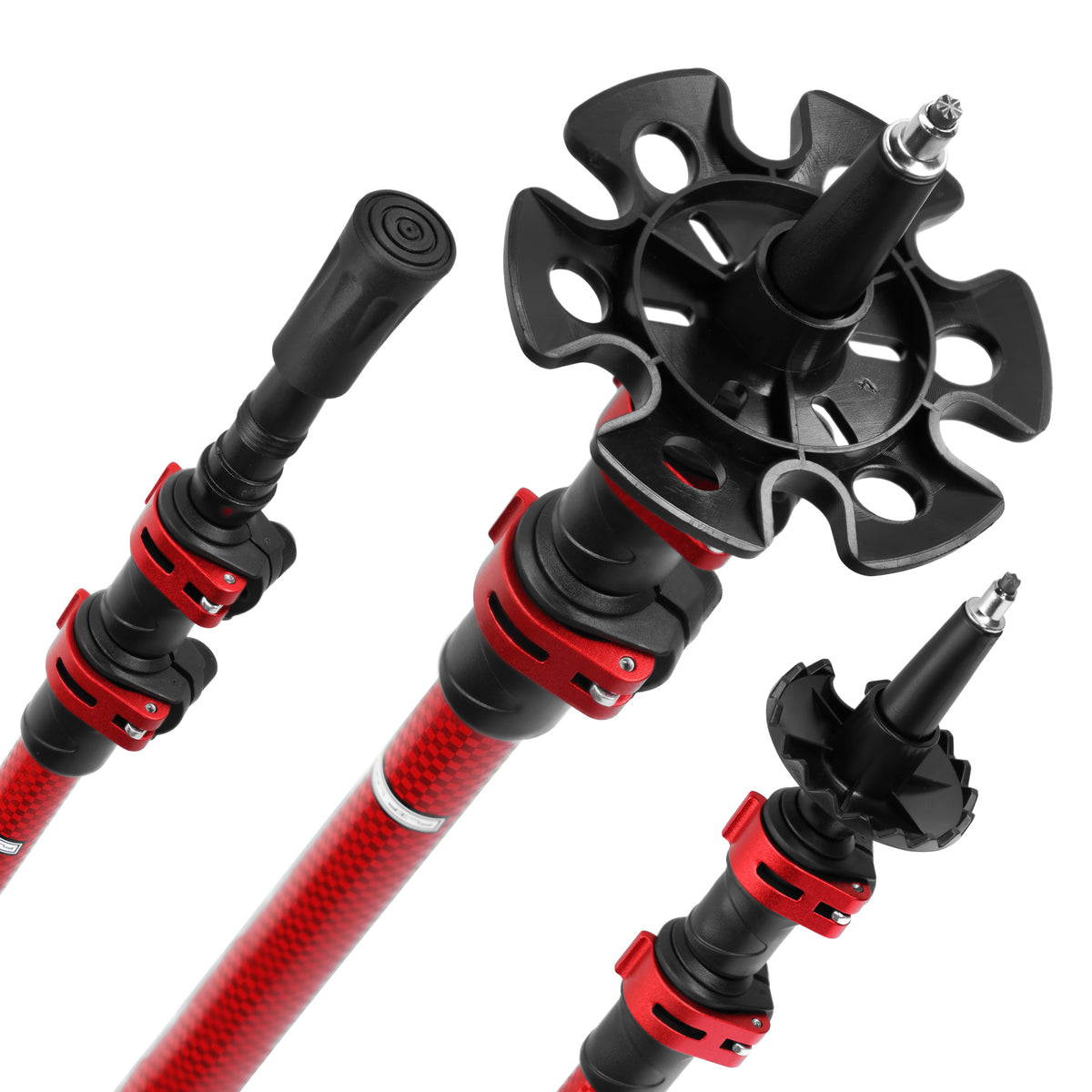 Red kije trekkingowe aluminiowe TK8601 Nils