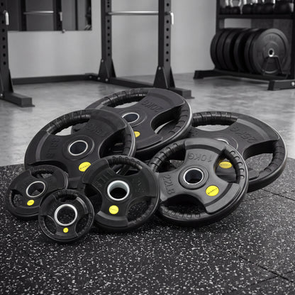 Pro talerz olimpijski ogumowany 10 kg TOK10 Hms
