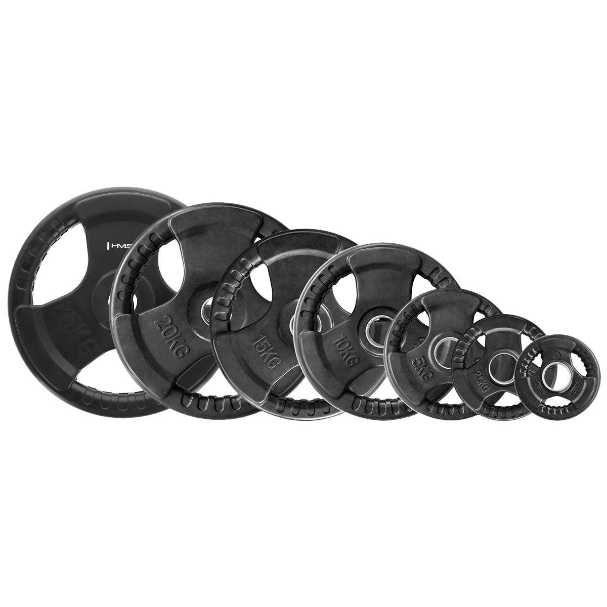 Talerz olimpijski ogumowany 25 kg TOK25 Hms