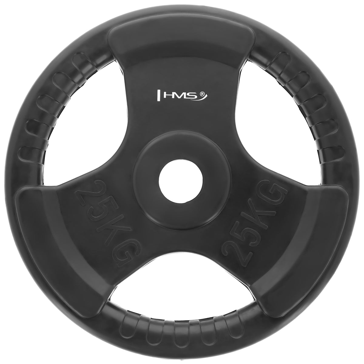 Talerz olimpijski ogumowany 25 kg TOK25 Hms