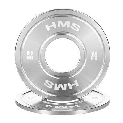 Talerz olimpijski stalowy kalibrowany 0.5 kg TOS05 Hms