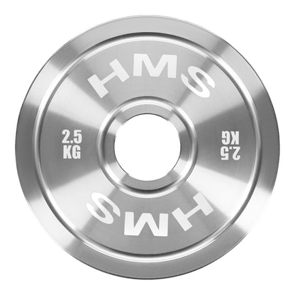Talerz olimpijski stalowy kalibrowany 2.5 kg TOS25 Hms
