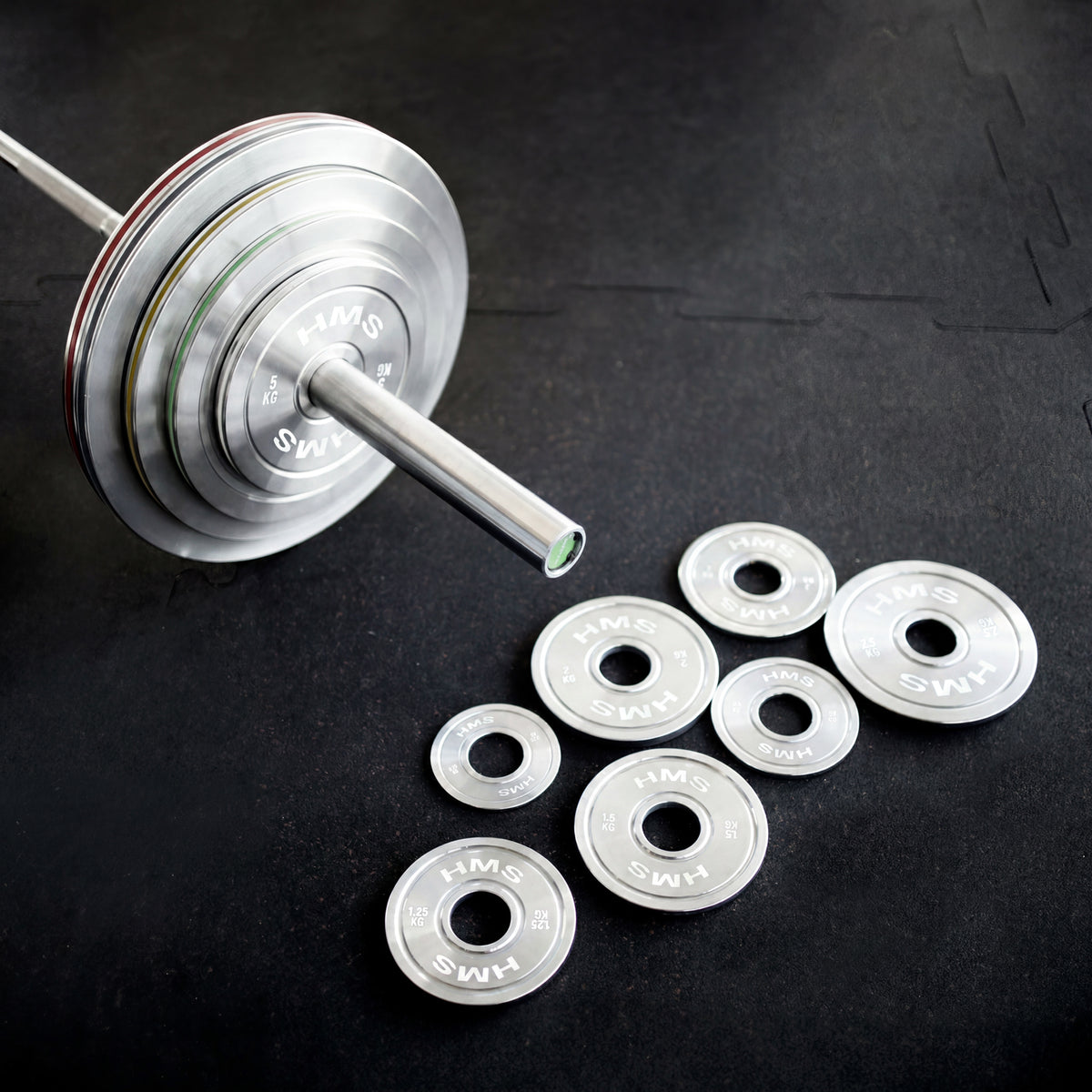 Talerz olimpijski stalowy kalibrowany 2.5 kg TOS25 Hms