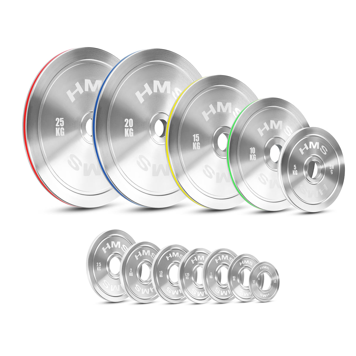 Talerz olimpijski stalowy kalibrowany 2.5 kg TOS25 Hms