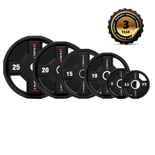 Talerz olimpijski poliuretanowy cpu 5 kg TPC05 Hms