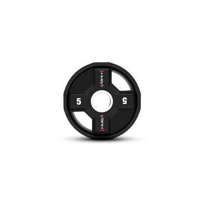Talerz olimpijski poliuretanowy cpu 5 kg TPC05 Hms
