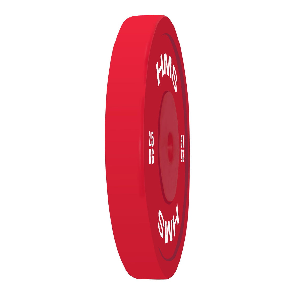 (2 x 2.5 kg) red talerz olimpijski techniczny pe 2 x 2.5 kg TPP02 Hms
