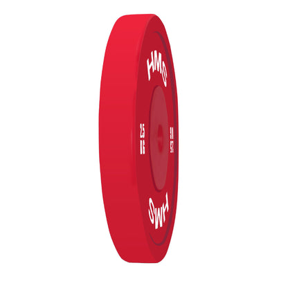 (2 x 2.5 kg) red talerz olimpijski techniczny pe 2 x 2.5 kg TPP02 Hms